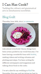 Mobile Screenshot of icanhascook.com